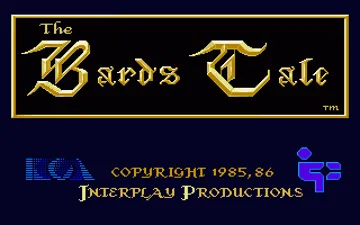 Bard's Tale, The - Tales of the Unknown_Disk1 screen shot title